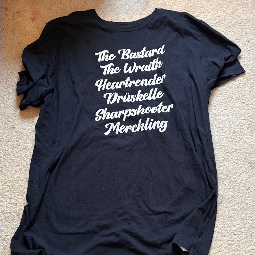 Bella Canvas Black Short Sleeve Tee
